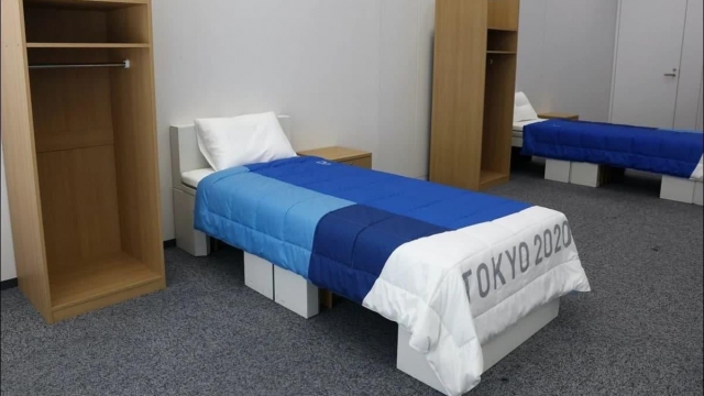 Officials: Olympic Beds Meant To Promote Recycling