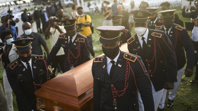 Funeral For Haiti's President Held In His Hometown
