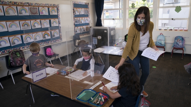 California To Require COVID-19 Vaccine Or Test For Teachers