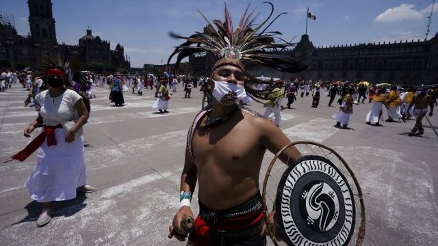 Mexico City Marks Fall Of Aztec Capital 500 Years Ago