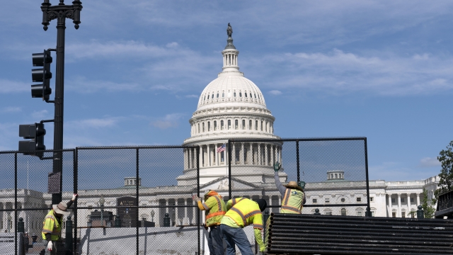 Police Plan To Reinstall Capitol Fencing Ahead Of Rally