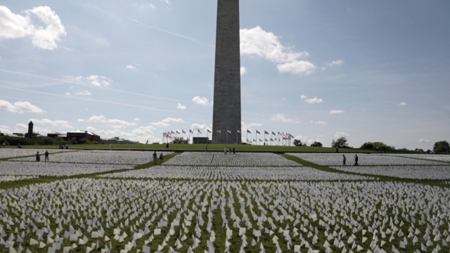Memorial In The Nation's Capital Honors COVID-19 Victims