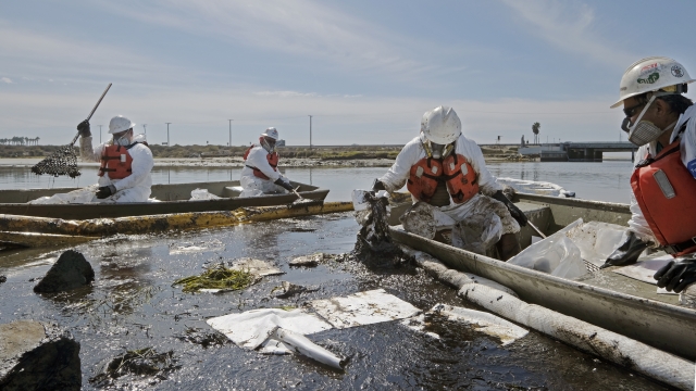 Crews Race To Limit Damage From Major California Oil Spill