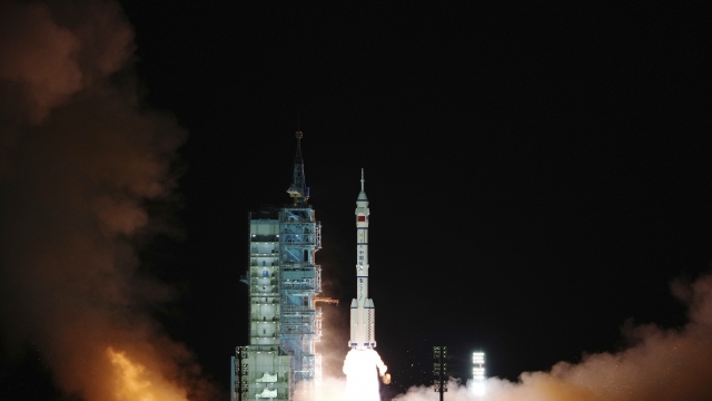 China Launches 3 Astronauts On 6-Month Space Station Mission