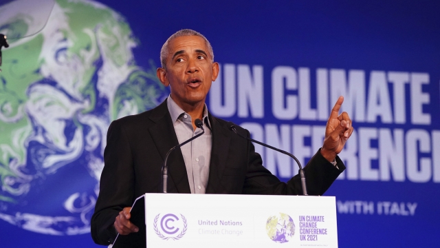 Former President Obama Hits Russia, China At U.N. Climate Conference