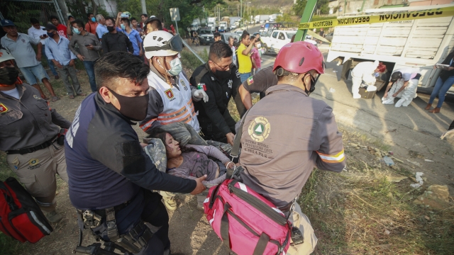 54 Die In Horrific Crash Of Truck Smuggling Migrants In Mexico