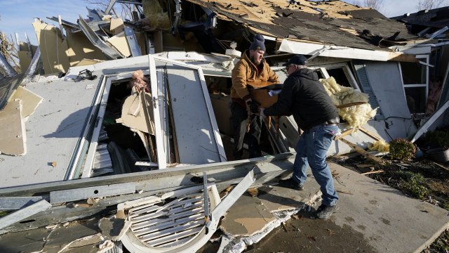 Kentucky Hardest Hit As Storms Leave Dozens Dead In 5 States