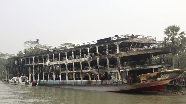 Massive Ferry Fire Kills At Least 39 In Southern Bangladesh
