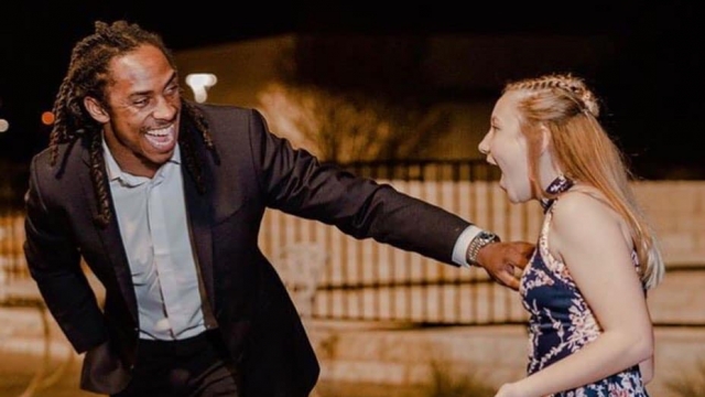 NFL Player Takes Young Fan To Father-Daughter Dance After Dad's Death