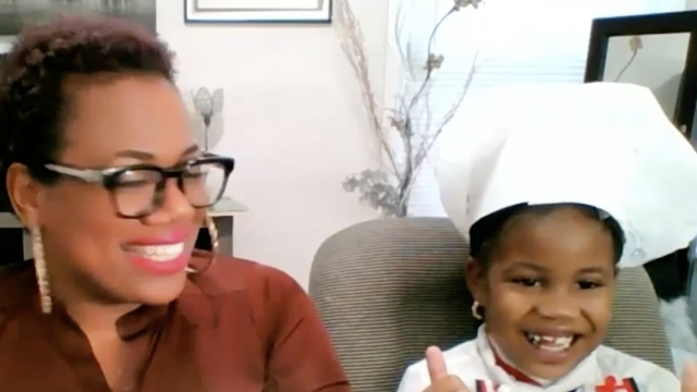 6-Year-Old Impersonates Black History's Famous Figures