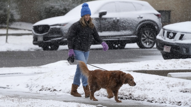 Storm System Brings Heavy Rain And Snow To Much Of The U.S.