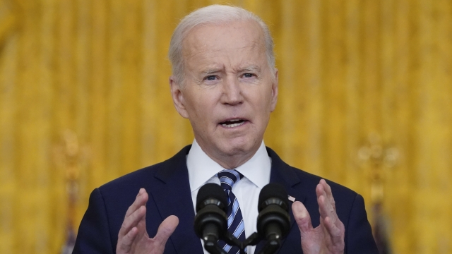 Biden Hits Russia With New Sanctions, Says Putin 'Chose War'