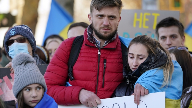 Ukrainian-Americans Turn To One Another While Russia Wages War
