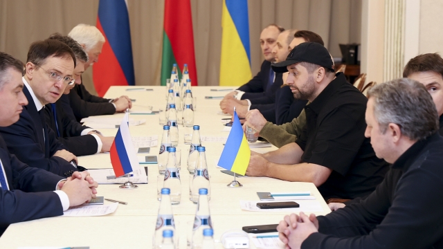Ukrainian And Russian Officials Hold Talks In Belarus