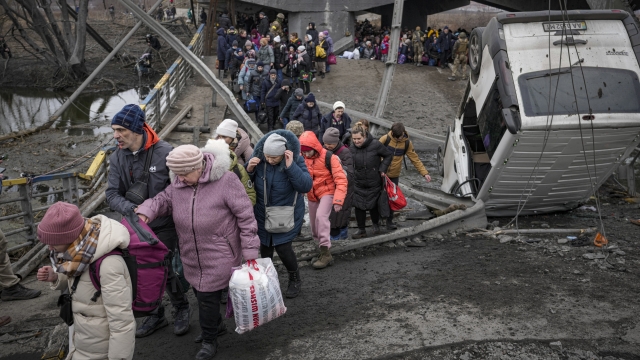 Ukraine Official Says Assault Halts Evacuations For 2nd Time