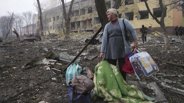 Attack On Ukrainian Hospital Draws Outrage As Talks Stall