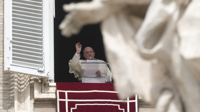 Pope Steps Up Pleas For Talks To End 'Cruel And Senseless War'
