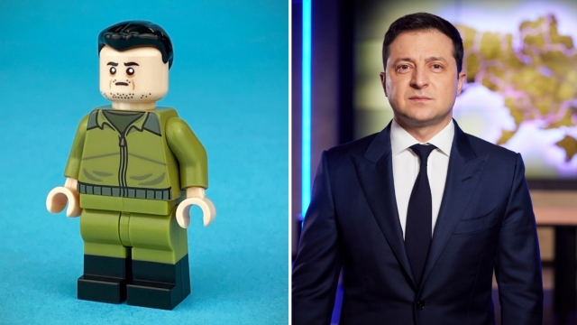 Lego Figures Of Zelenskyy Raised $145K For Medical Aid