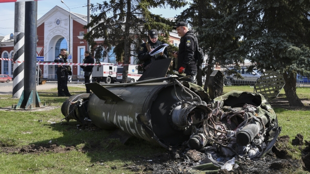 Russian Missile Kills At Least 52 At Crowded Ukrainian Train Station