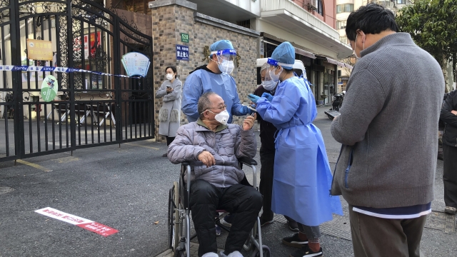 Shanghai Hospital Pays The Price For China's COVID Response