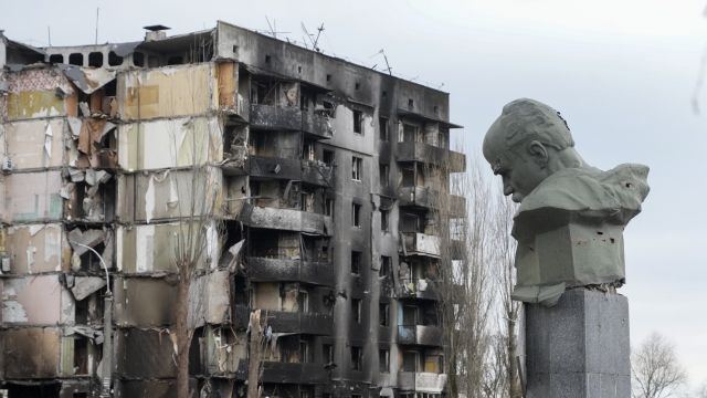 Russian Troops Destroy Ukrainian City Of Borodyanka