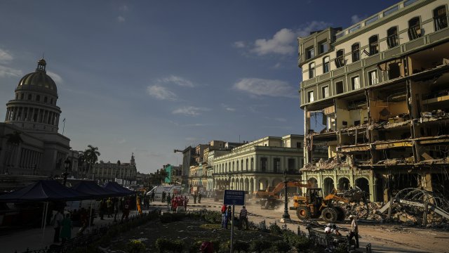 Rescuers Look For Victims At Cuba Hotel After Blast Kills 22