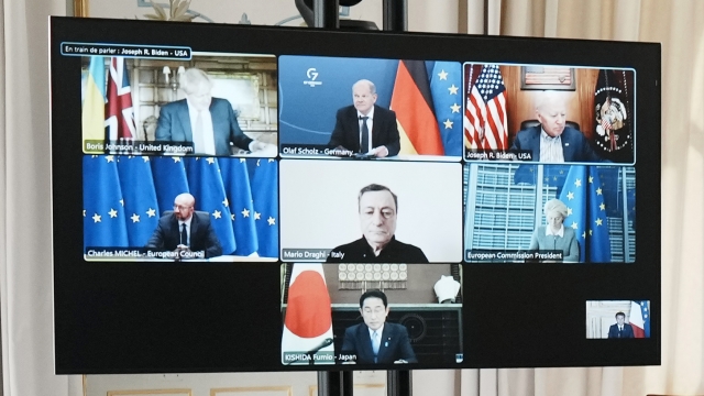 G-7 Leaders Mark VE Day Stressing Unity, Support For Ukraine