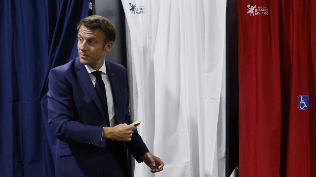 French Projections: Macron's Centrists Will Keep A Majority