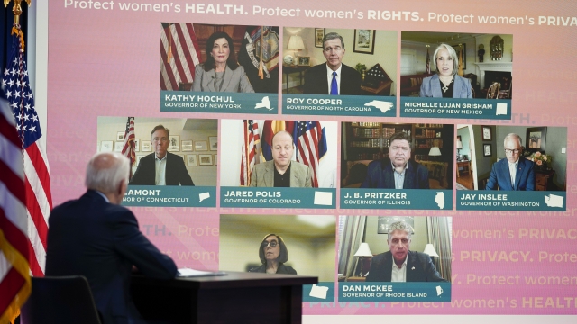 Biden Discusses Abortion Access Options With Democratic Governors