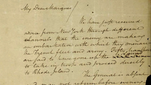Long-Missing Alexander Hamilton Letter Put On Public Display