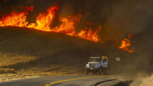 Wildfires In West Explode In Size Amid Hot, Windy Conditions