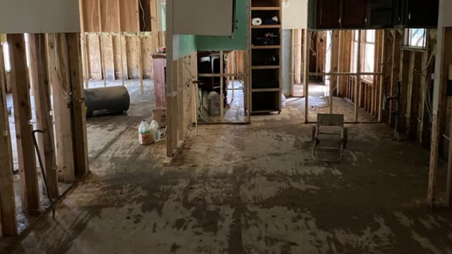 Flood Destroys Couple's First Home Before They Could Move In