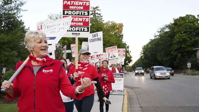 Thousands Of Minnesota Nurses Launch 3-Day Strike Over Pay