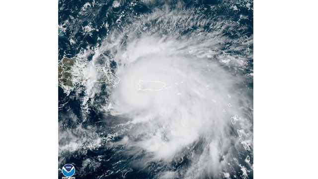 Eye Of Hurricane Fiona Nears Battered, Powerless Puerto Rico