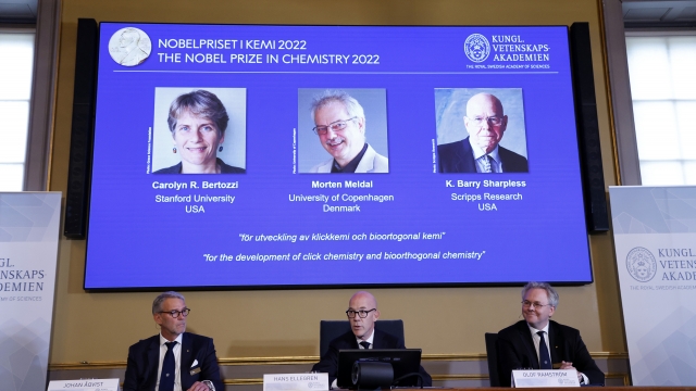 Nobel Prize For 3 Chemists Who Made Molecules 'Click'