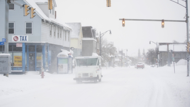 Massive Snowfall Buries Cars, Keeps Falling In Western N.Y.