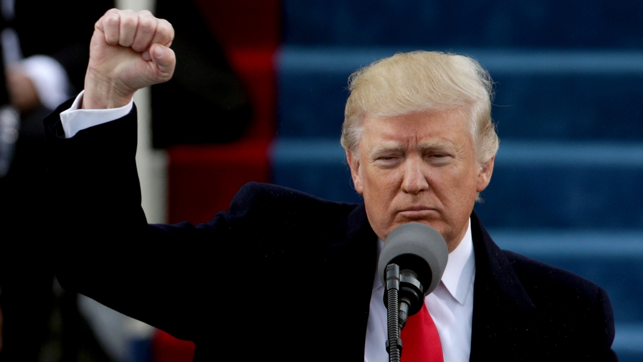 Donald Trump Talks Transfer of Power in Inauguration Speech (VIDEO)