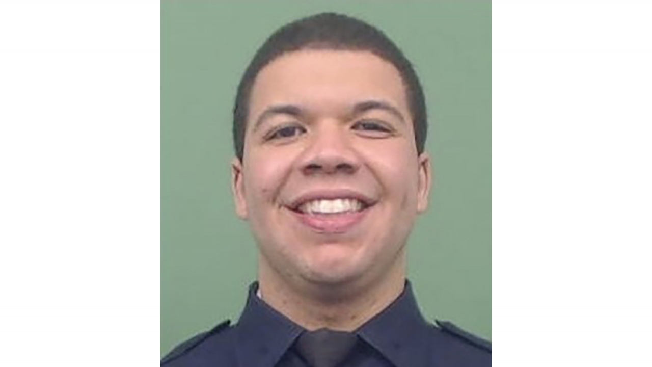 NYPD Officer Jason Rivera, who was killed in a police shooting.