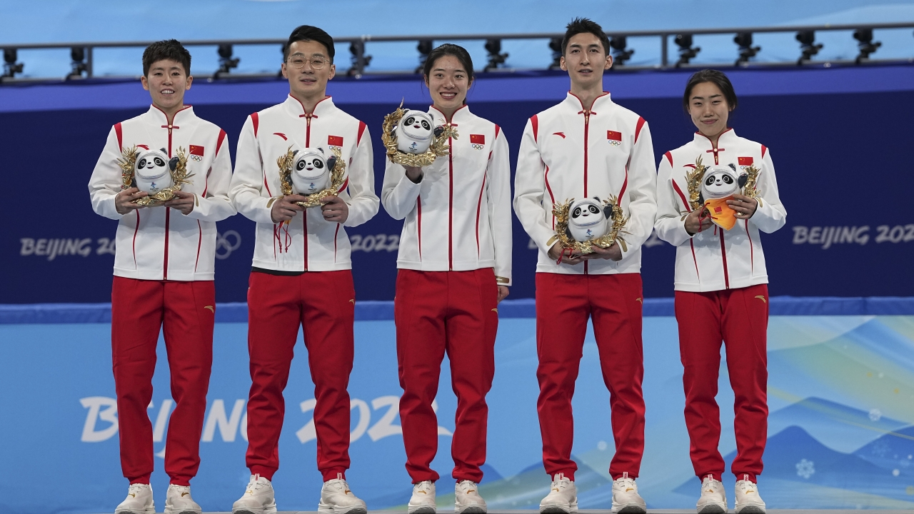 China gold medal olympics