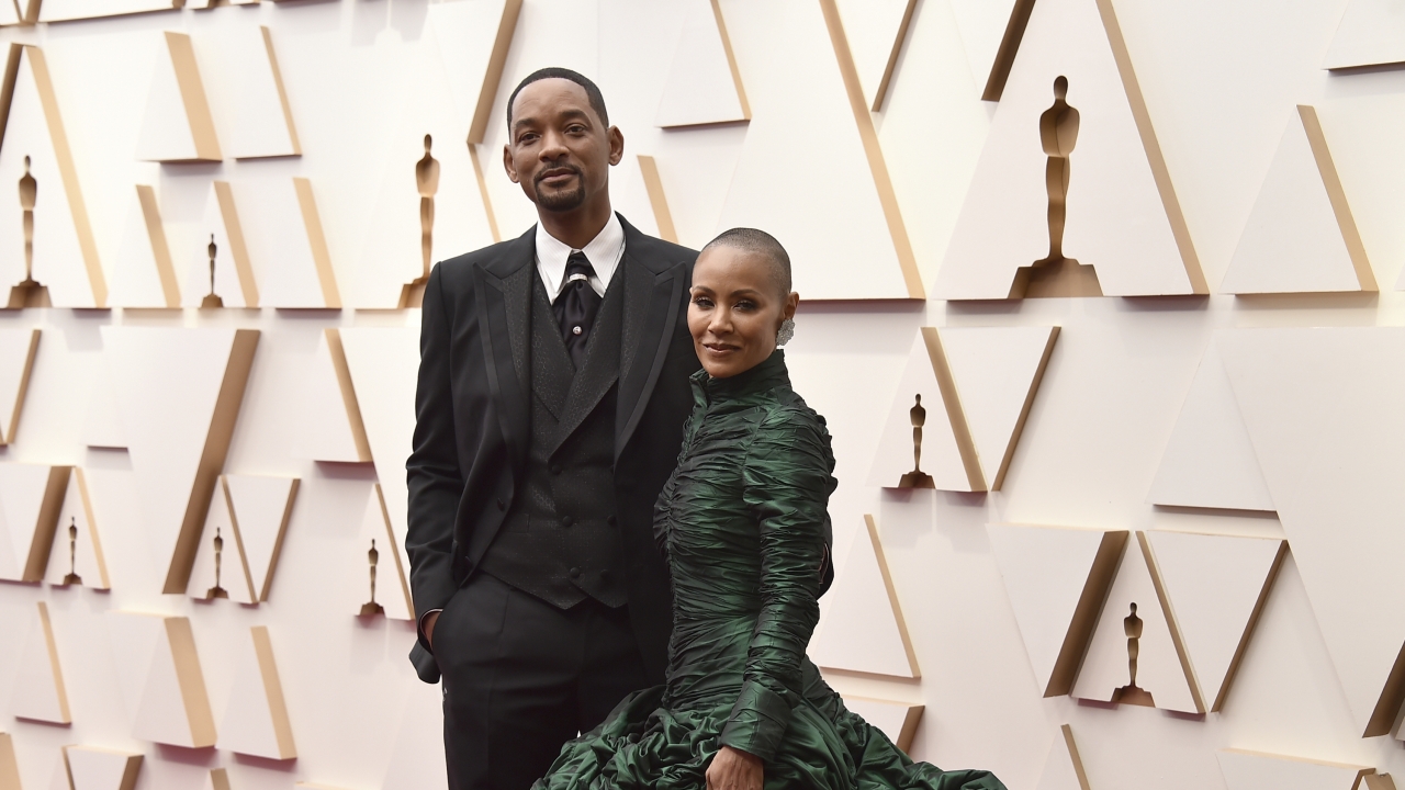 Actor Will Smith and his wife, actress Jada Pinkett-Smith