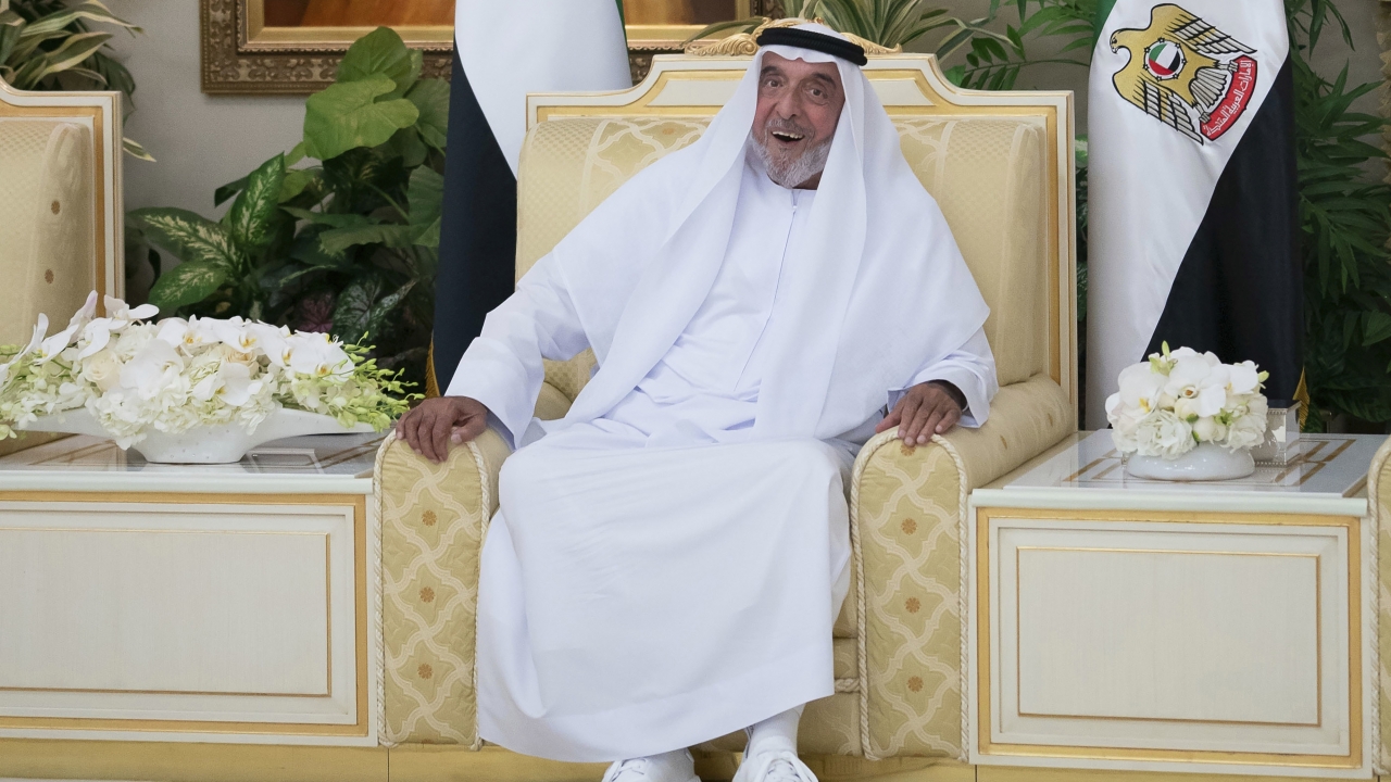 Sheikh Khalifa bin Zayed Al Nahyan, the president of the United Arab Emirates and ruler of Abu Dhabi.