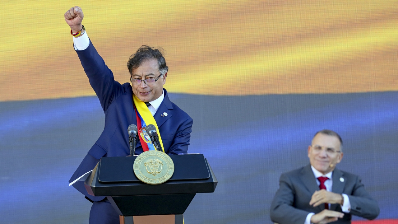 Colombia's President-elect Gustavo Petro